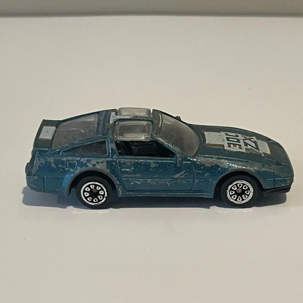 Vintage 1987 Road Champs Nissan‎ 300Zx Die cast Car